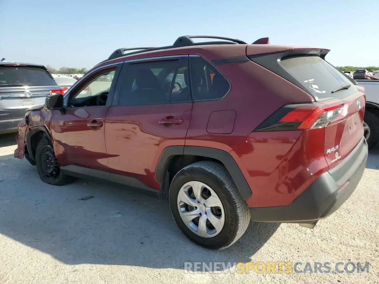 2 Photograph of a damaged car 2T3H1RFV0LW088104 TOYOTA RAV4 2020
