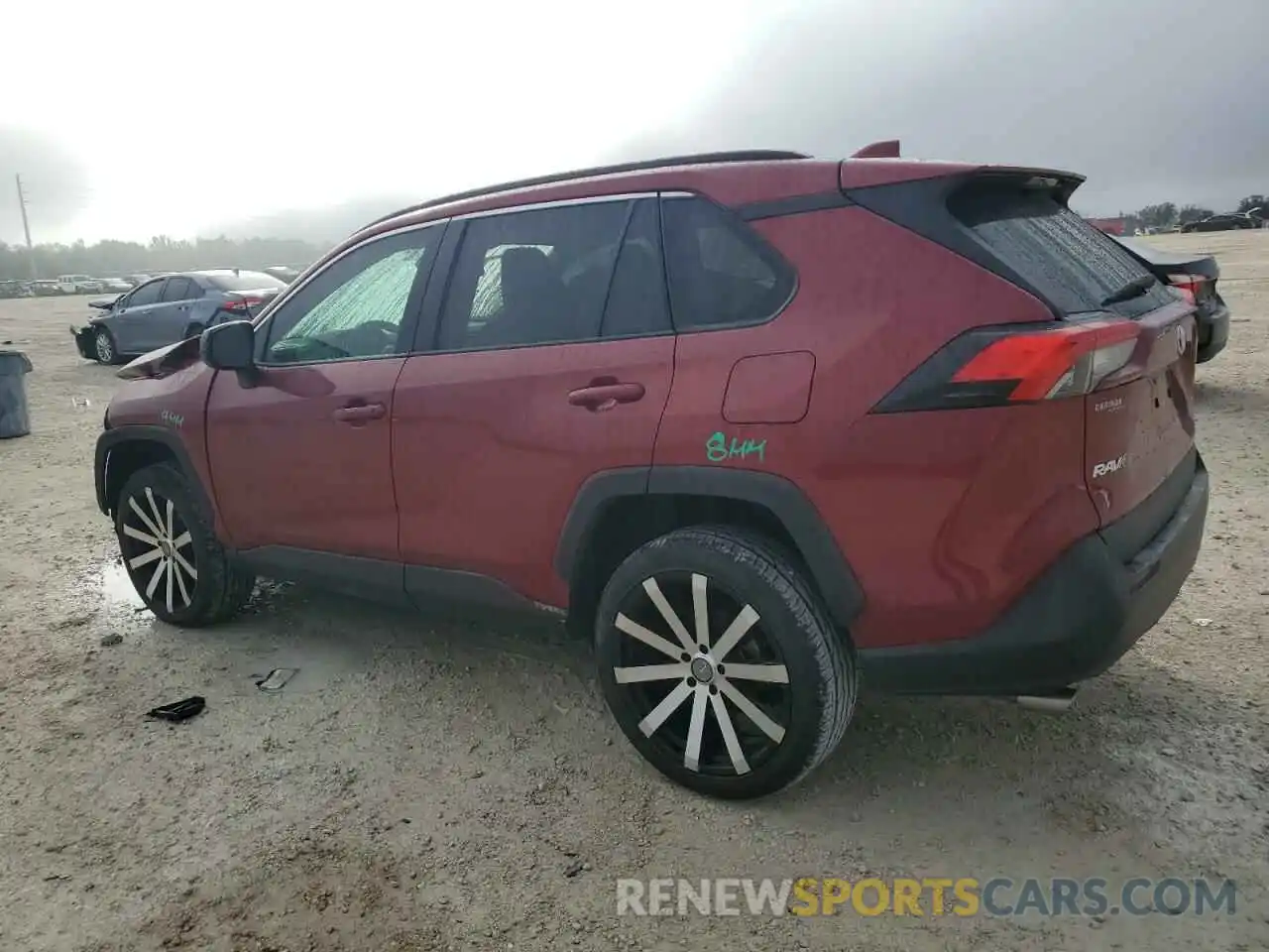 2 Photograph of a damaged car 2T3H1RFV1LC049152 TOYOTA RAV4 2020