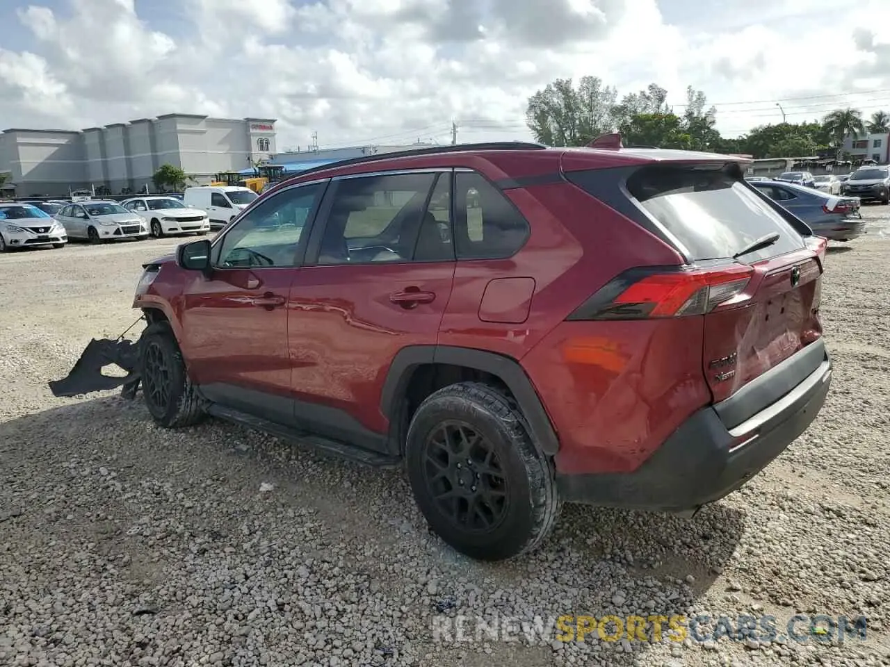 2 Photograph of a damaged car 2T3H1RFV1LC054531 TOYOTA RAV4 2020