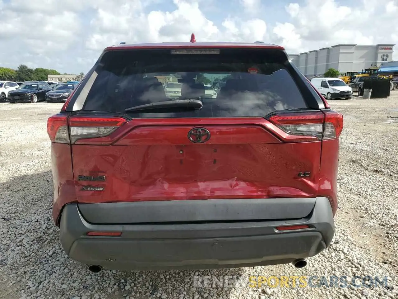 6 Photograph of a damaged car 2T3H1RFV1LC054531 TOYOTA RAV4 2020