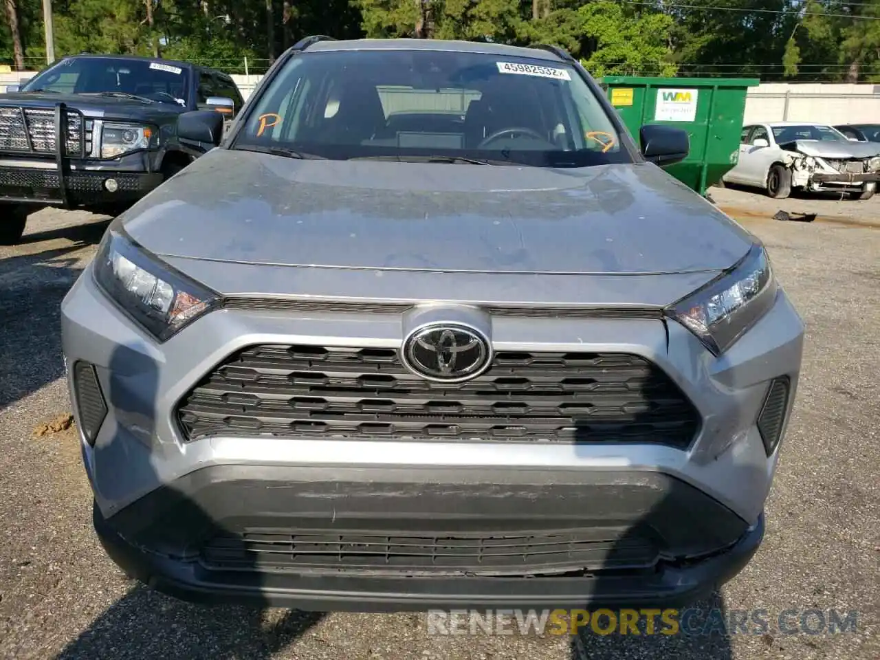 9 Photograph of a damaged car 2T3H1RFV1LC065254 TOYOTA RAV4 2020