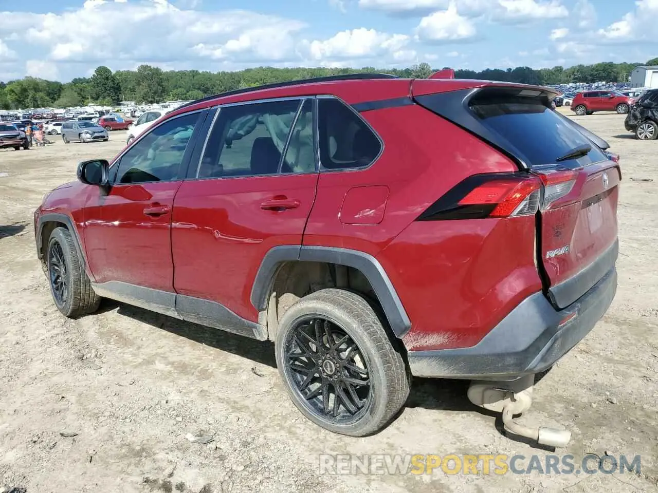 2 Photograph of a damaged car 2T3H1RFV1LC066419 TOYOTA RAV4 2020