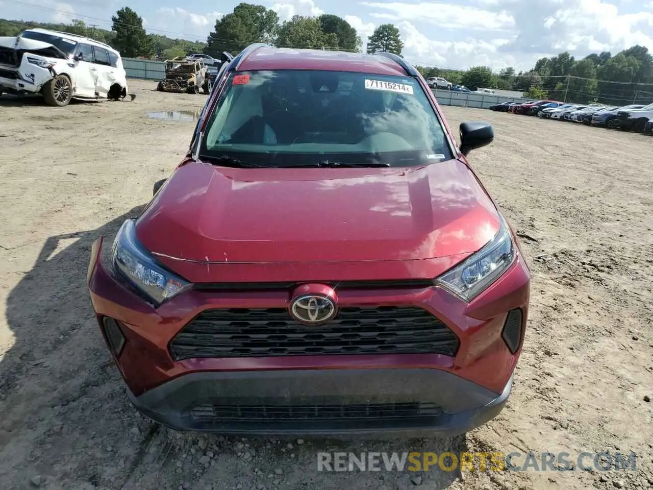 5 Photograph of a damaged car 2T3H1RFV1LC066419 TOYOTA RAV4 2020