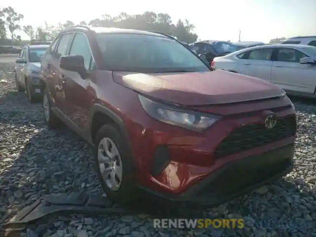 1 Photograph of a damaged car 2T3H1RFV1LC073628 TOYOTA RAV4 2020