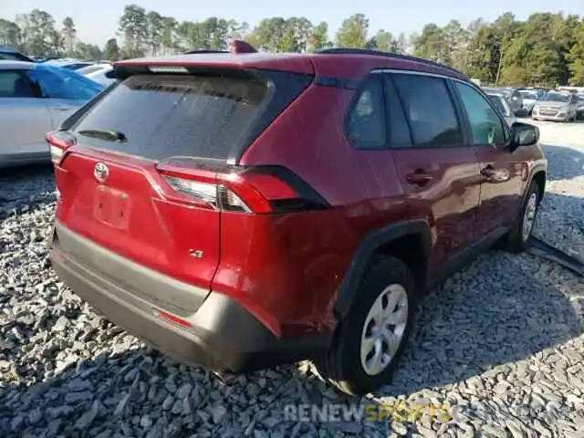 4 Photograph of a damaged car 2T3H1RFV1LC073628 TOYOTA RAV4 2020