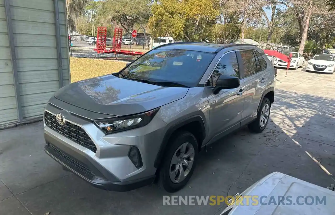 2 Photograph of a damaged car 2T3H1RFV1LC076321 TOYOTA RAV4 2020