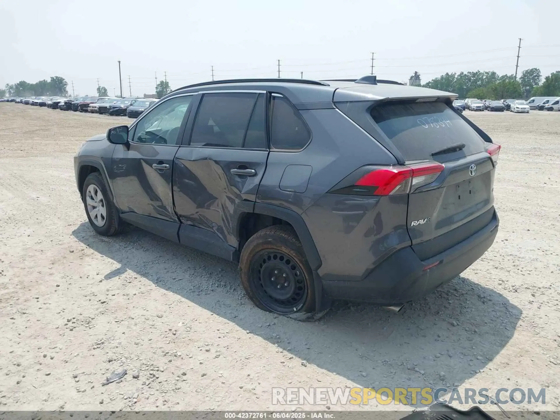 3 Photograph of a damaged car 2T3H1RFV1LC078344 TOYOTA RAV4 2020