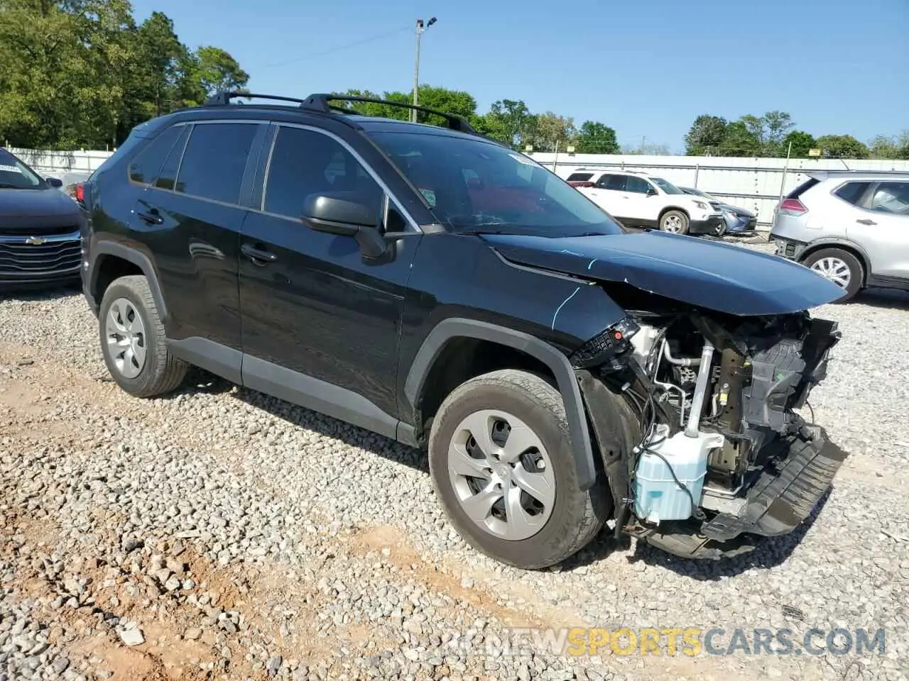 4 Photograph of a damaged car 2T3H1RFV1LW078245 TOYOTA RAV4 2020