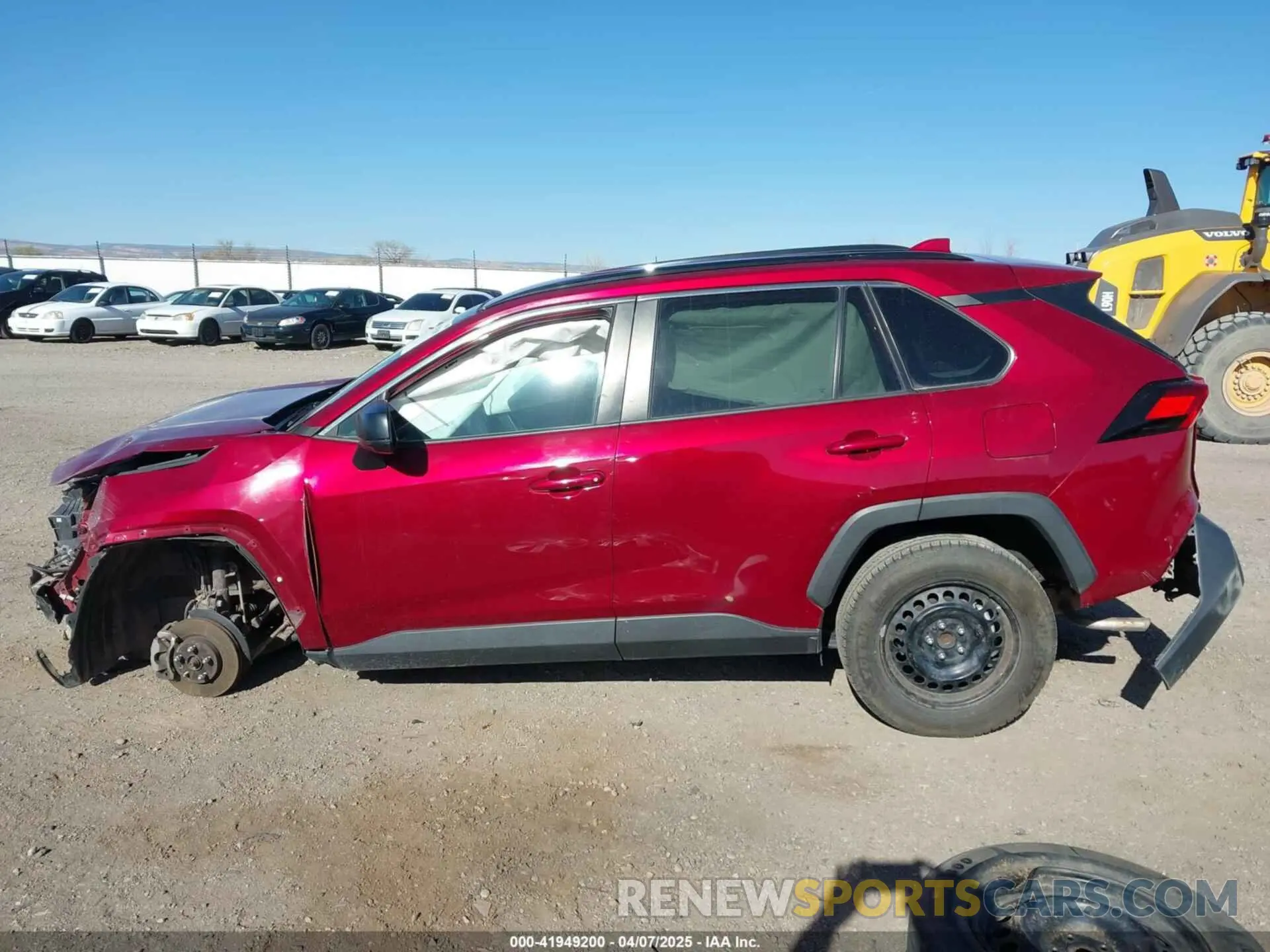14 Photograph of a damaged car 2T3H1RFV1LW093523 TOYOTA RAV4 2020