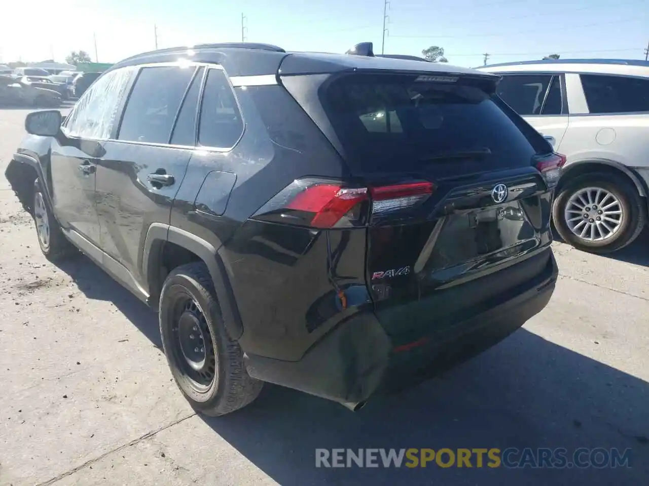 3 Photograph of a damaged car 2T3H1RFV1LW095238 TOYOTA RAV4 2020