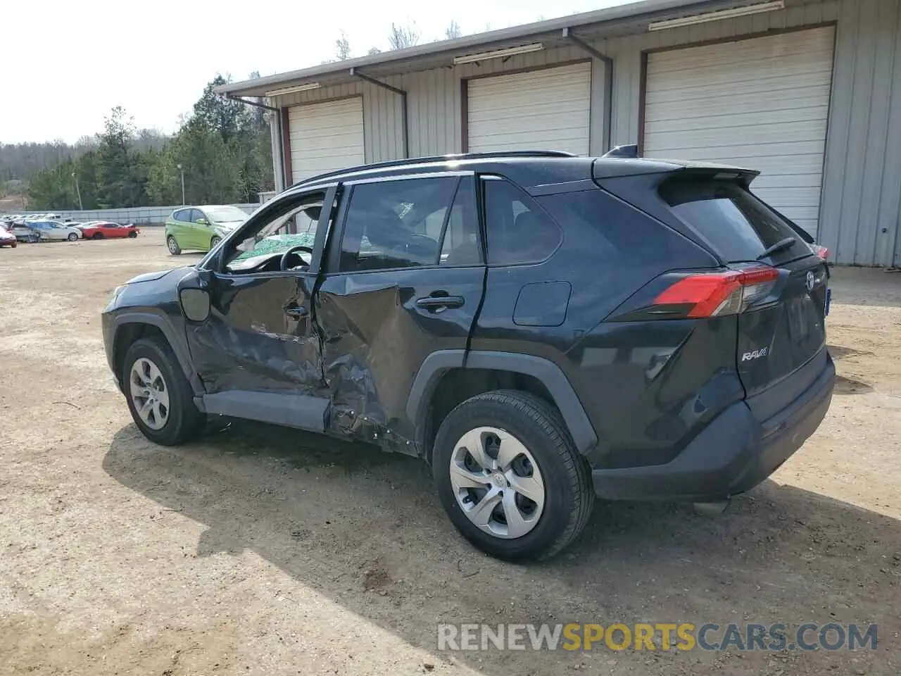 2 Photograph of a damaged car 2T3H1RFV2LC037320 TOYOTA RAV4 2020