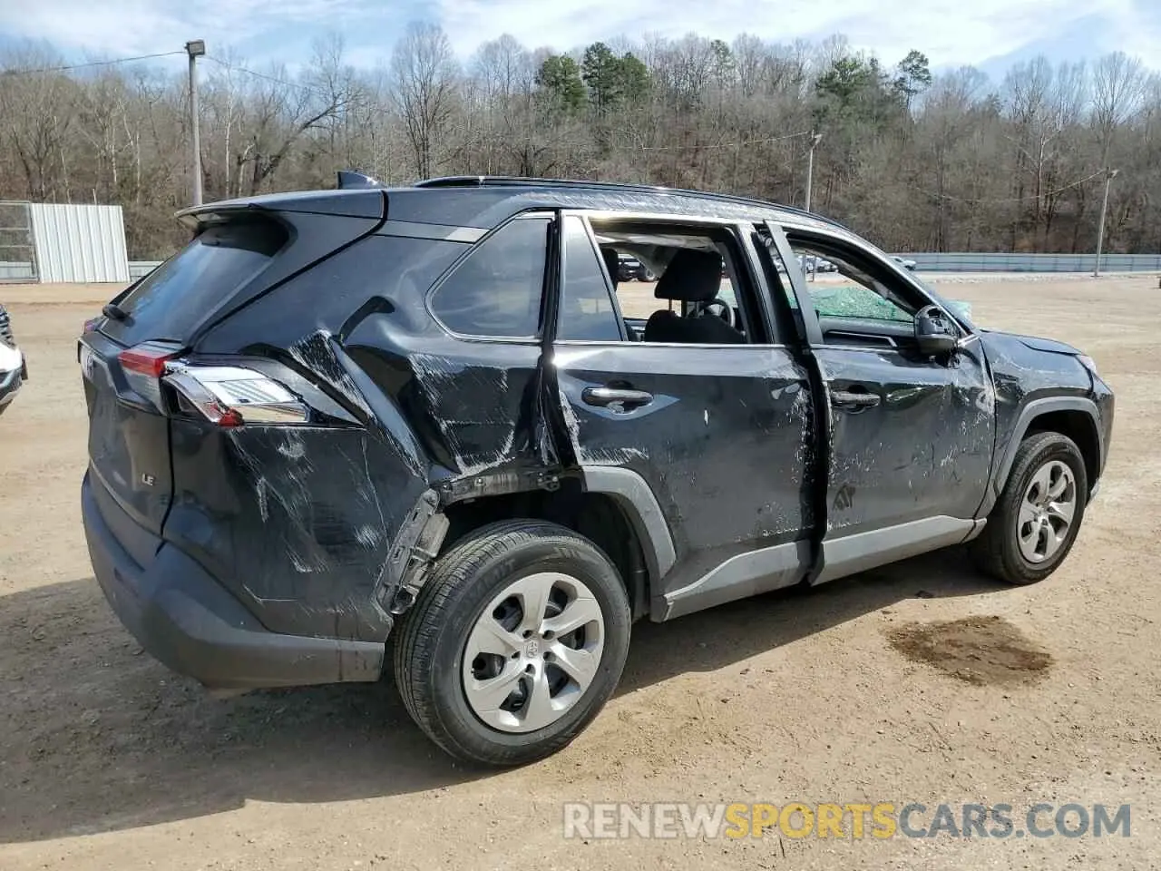 3 Photograph of a damaged car 2T3H1RFV2LC037320 TOYOTA RAV4 2020