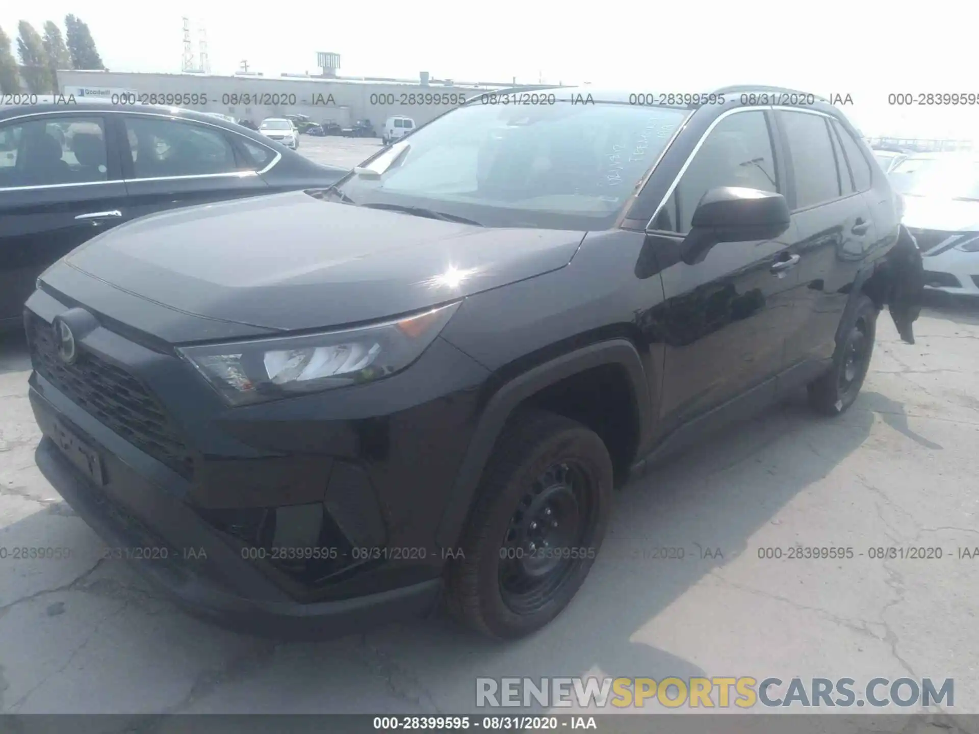 2 Photograph of a damaged car 2T3H1RFV2LC047894 TOYOTA RAV4 2020