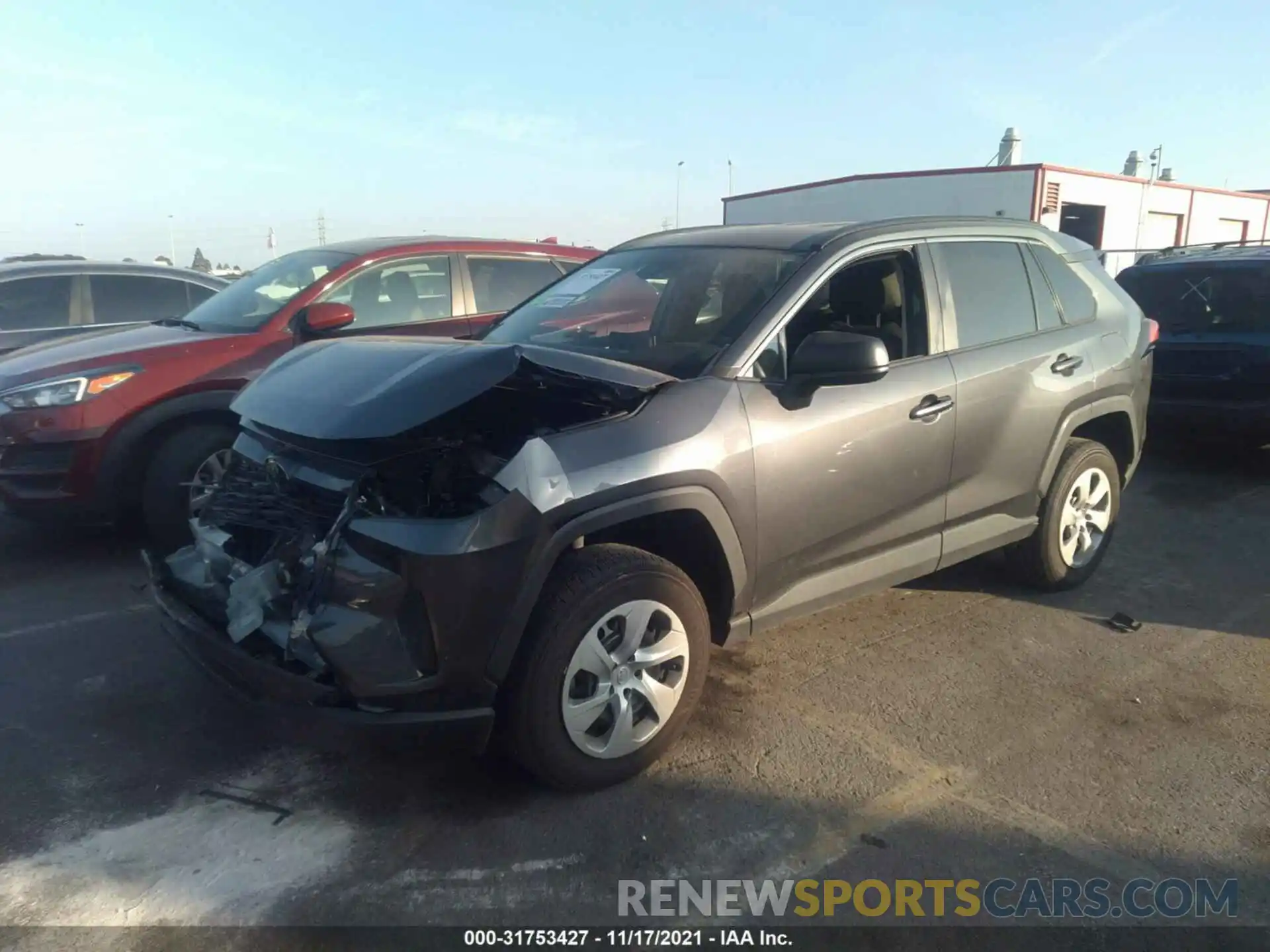 2 Photograph of a damaged car 2T3H1RFV2LC051363 TOYOTA RAV4 2020