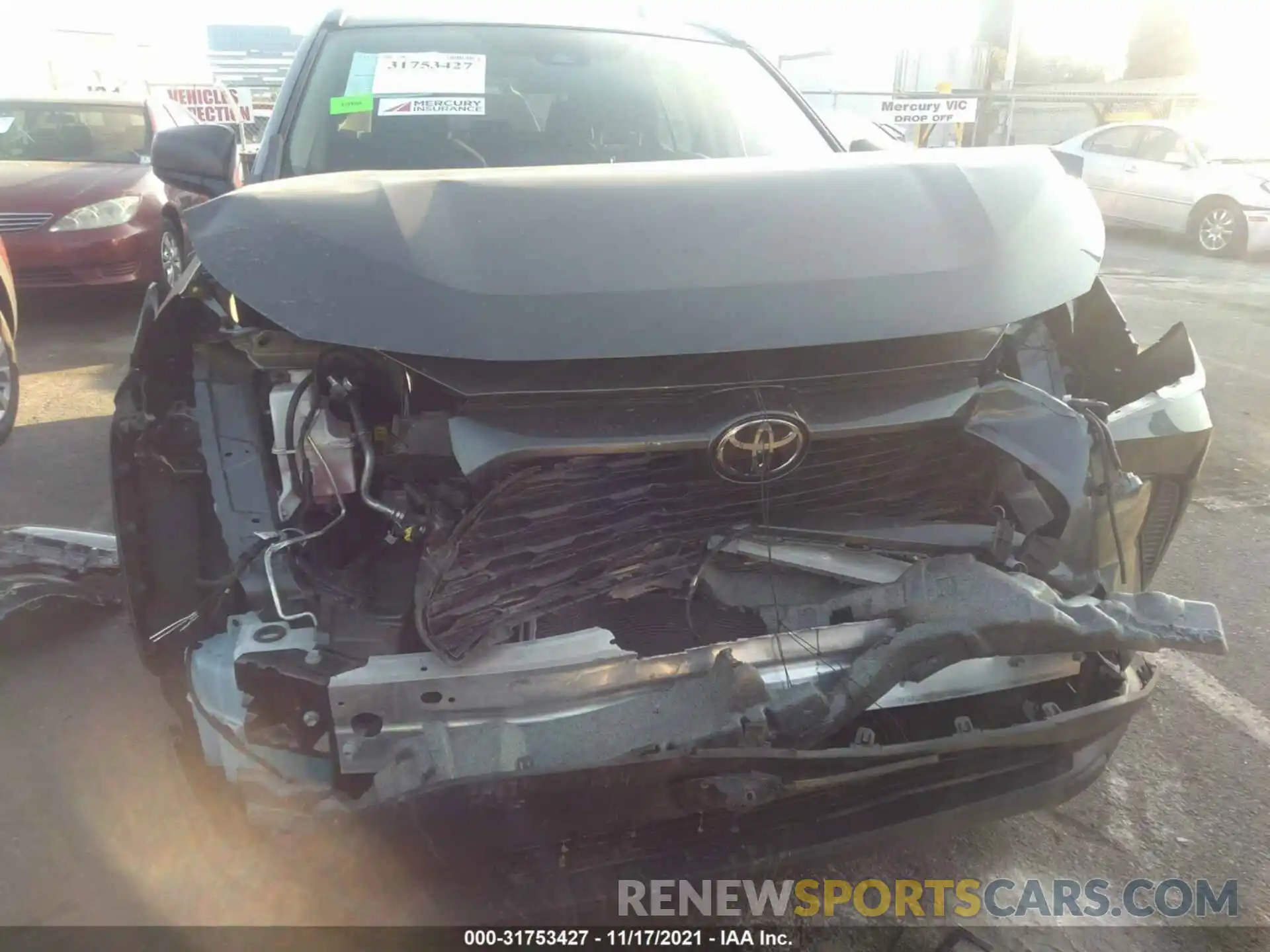 6 Photograph of a damaged car 2T3H1RFV2LC051363 TOYOTA RAV4 2020