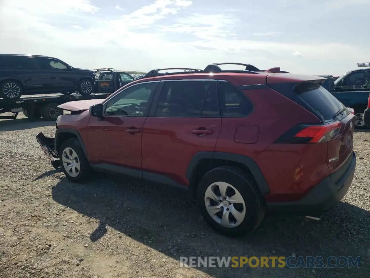 2 Photograph of a damaged car 2T3H1RFV2LC061567 TOYOTA RAV4 2020