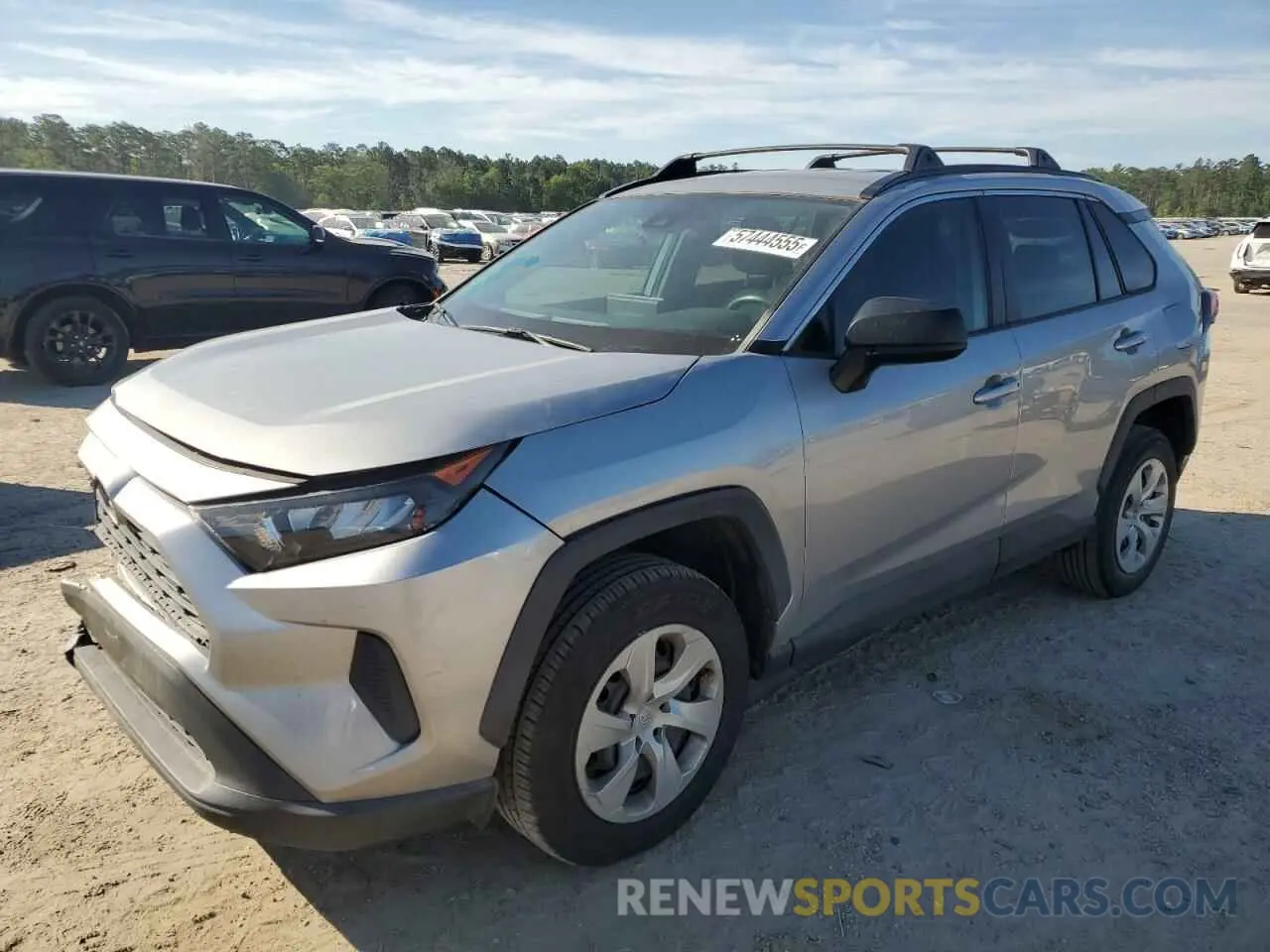 1 Photograph of a damaged car 2T3H1RFV2LC061651 TOYOTA RAV4 2020