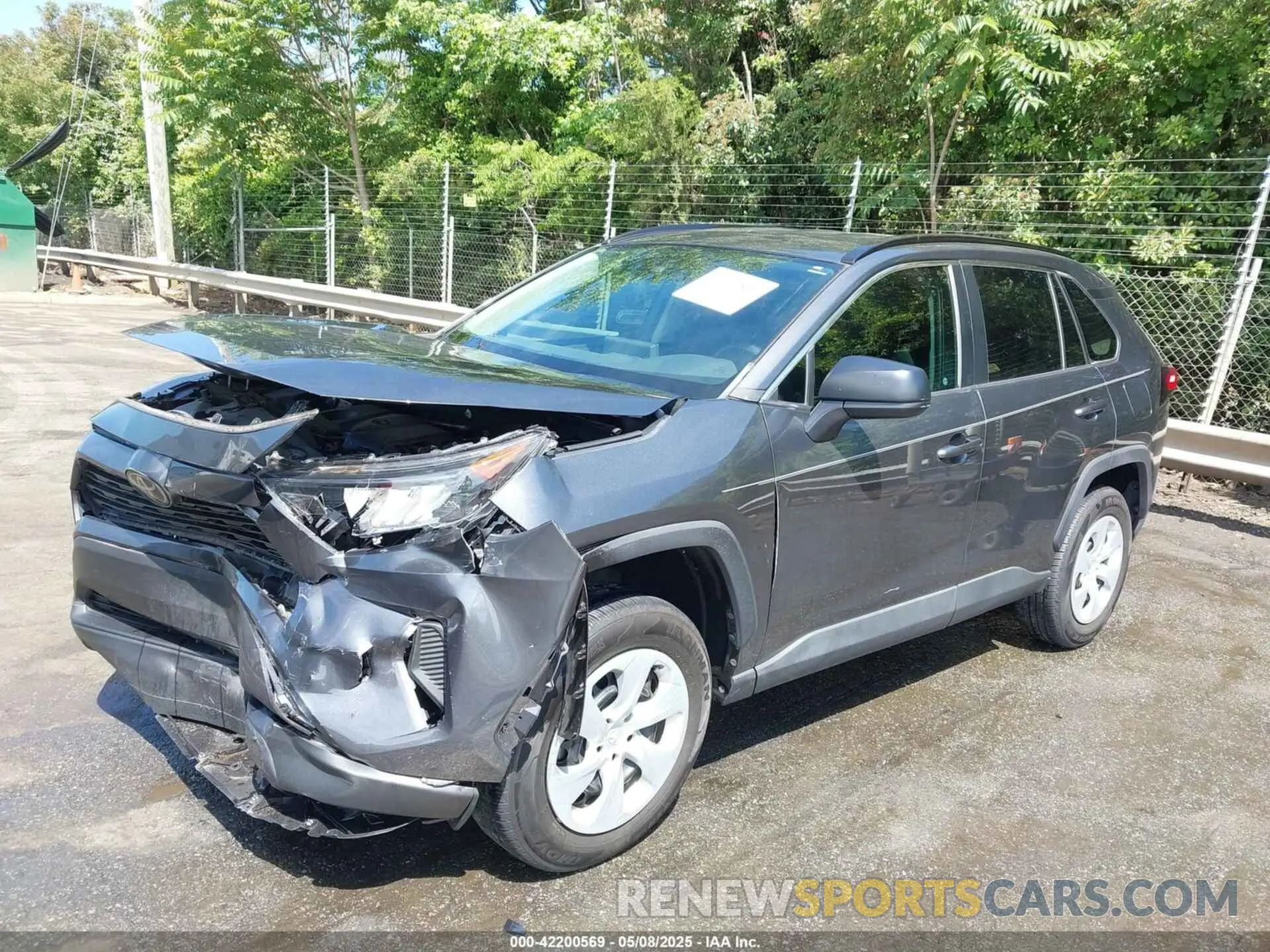 2 Photograph of a damaged car 2T3H1RFV2LC073153 TOYOTA RAV4 2020