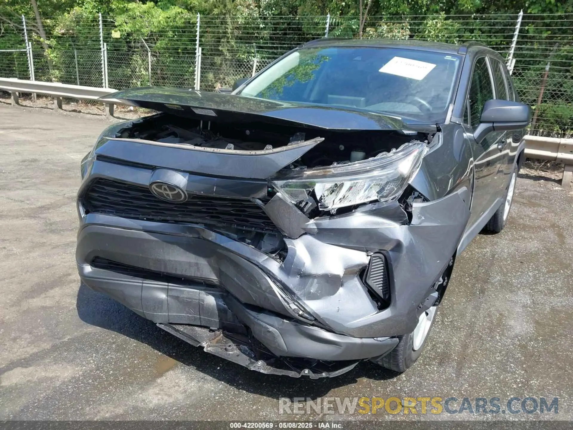 6 Photograph of a damaged car 2T3H1RFV2LC073153 TOYOTA RAV4 2020
