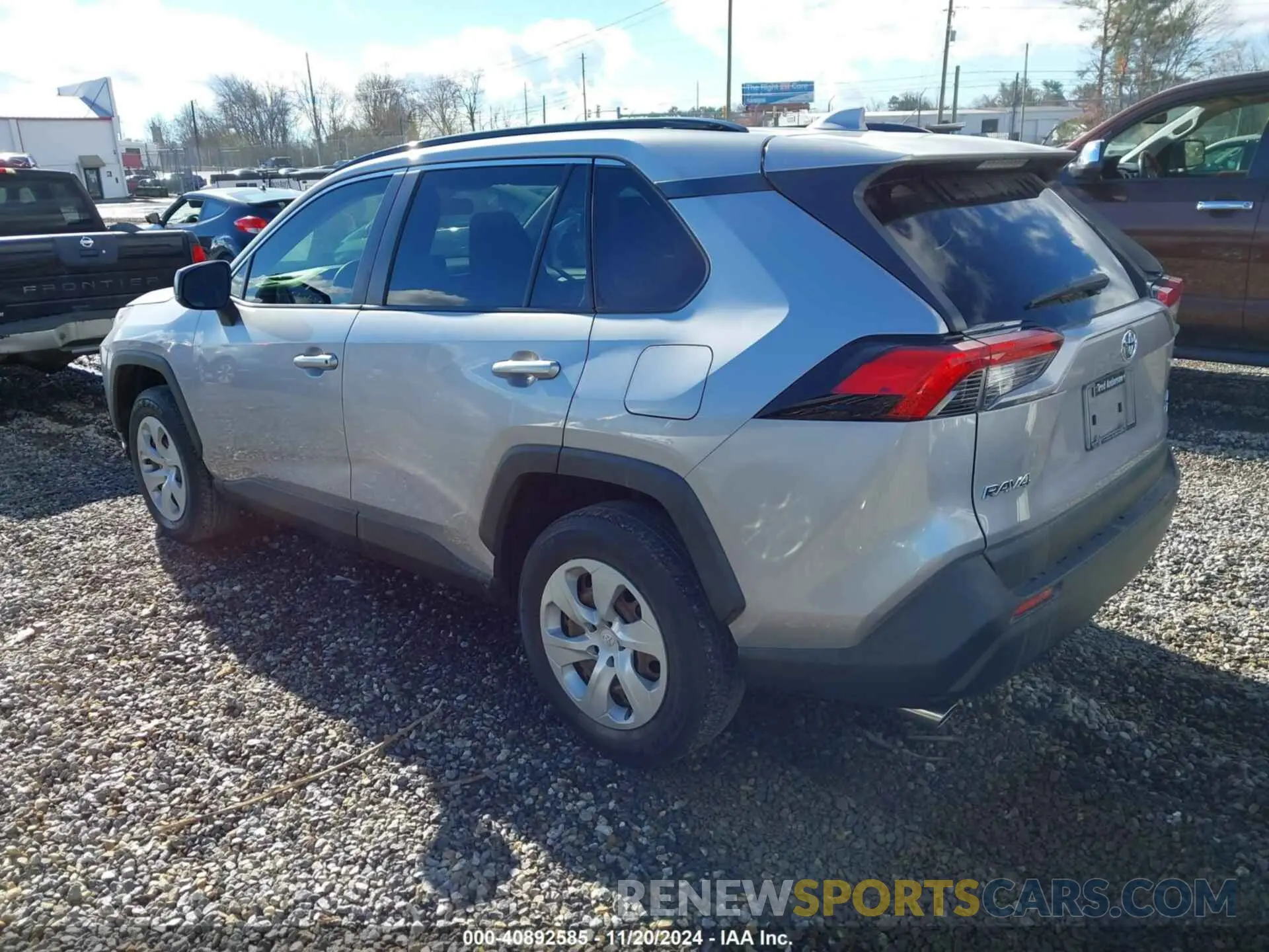 3 Photograph of a damaged car 2T3H1RFV2LC075730 TOYOTA RAV4 2020