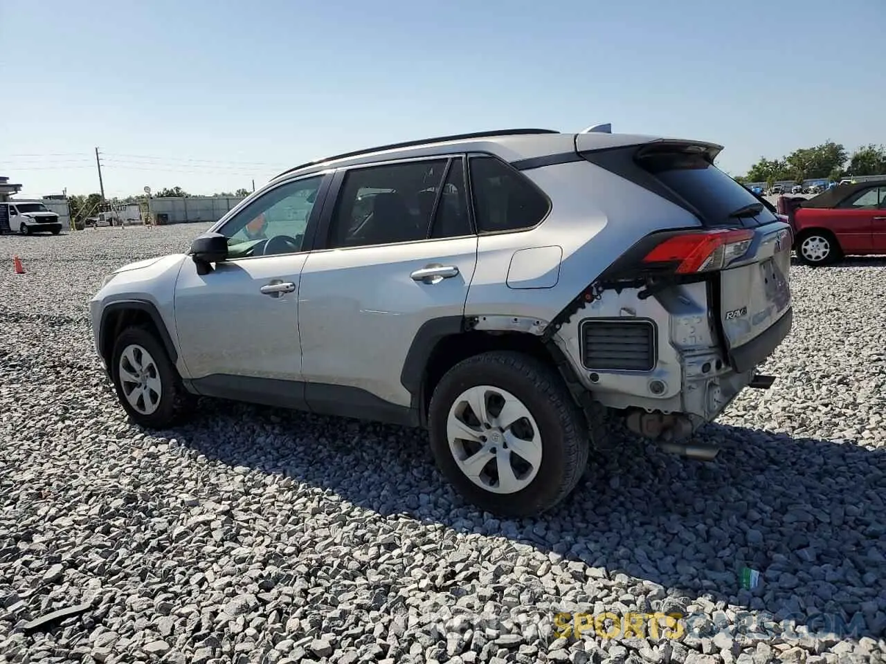 2 Photograph of a damaged car 2T3H1RFV2LC075937 TOYOTA RAV4 2020