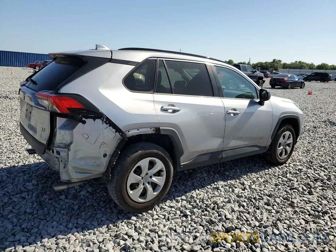 3 Photograph of a damaged car 2T3H1RFV2LC075937 TOYOTA RAV4 2020