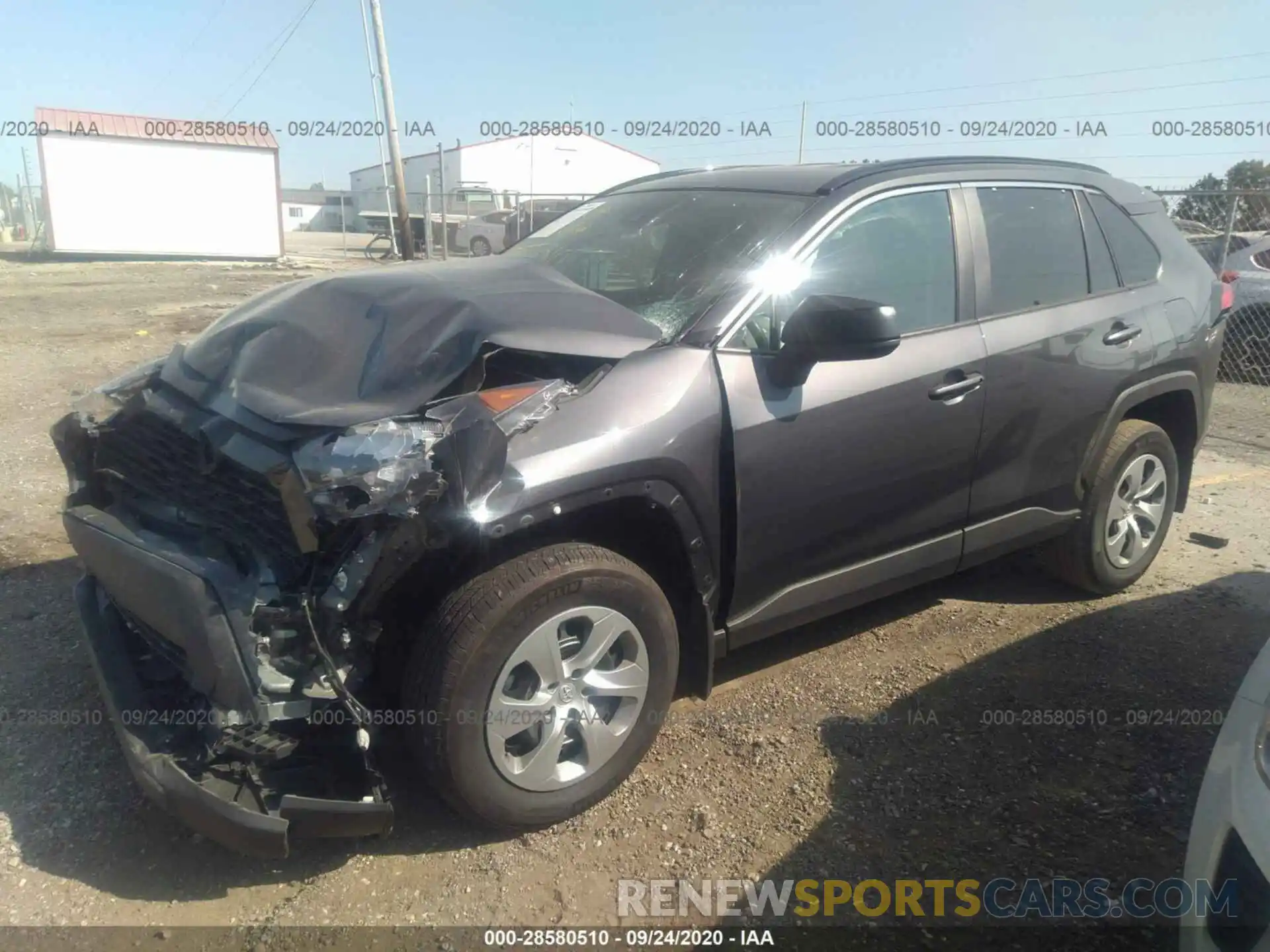 2 Photograph of a damaged car 2T3H1RFV2LW058859 TOYOTA RAV4 2020