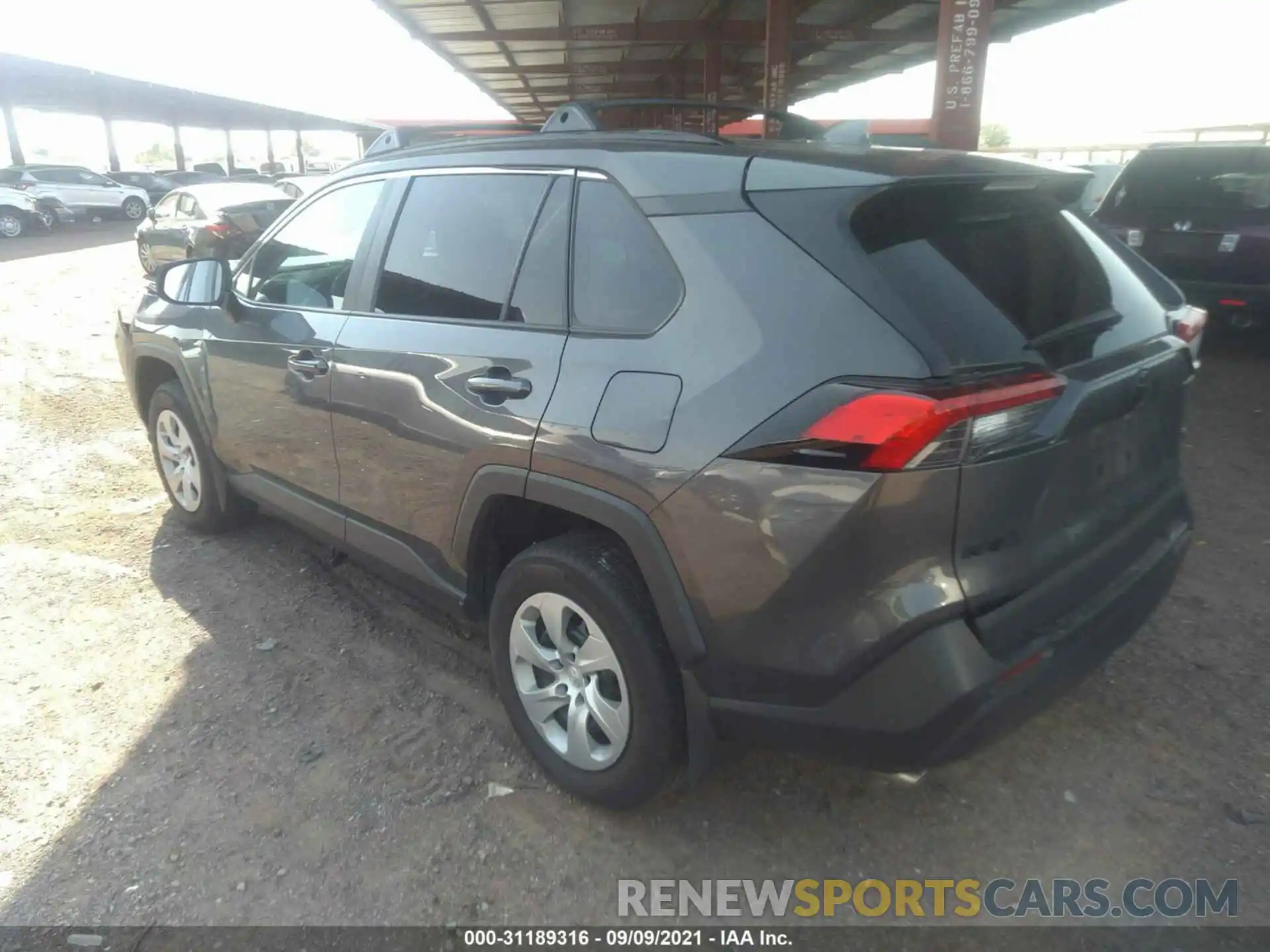 3 Photograph of a damaged car 2T3H1RFV2LW078433 TOYOTA RAV4 2020