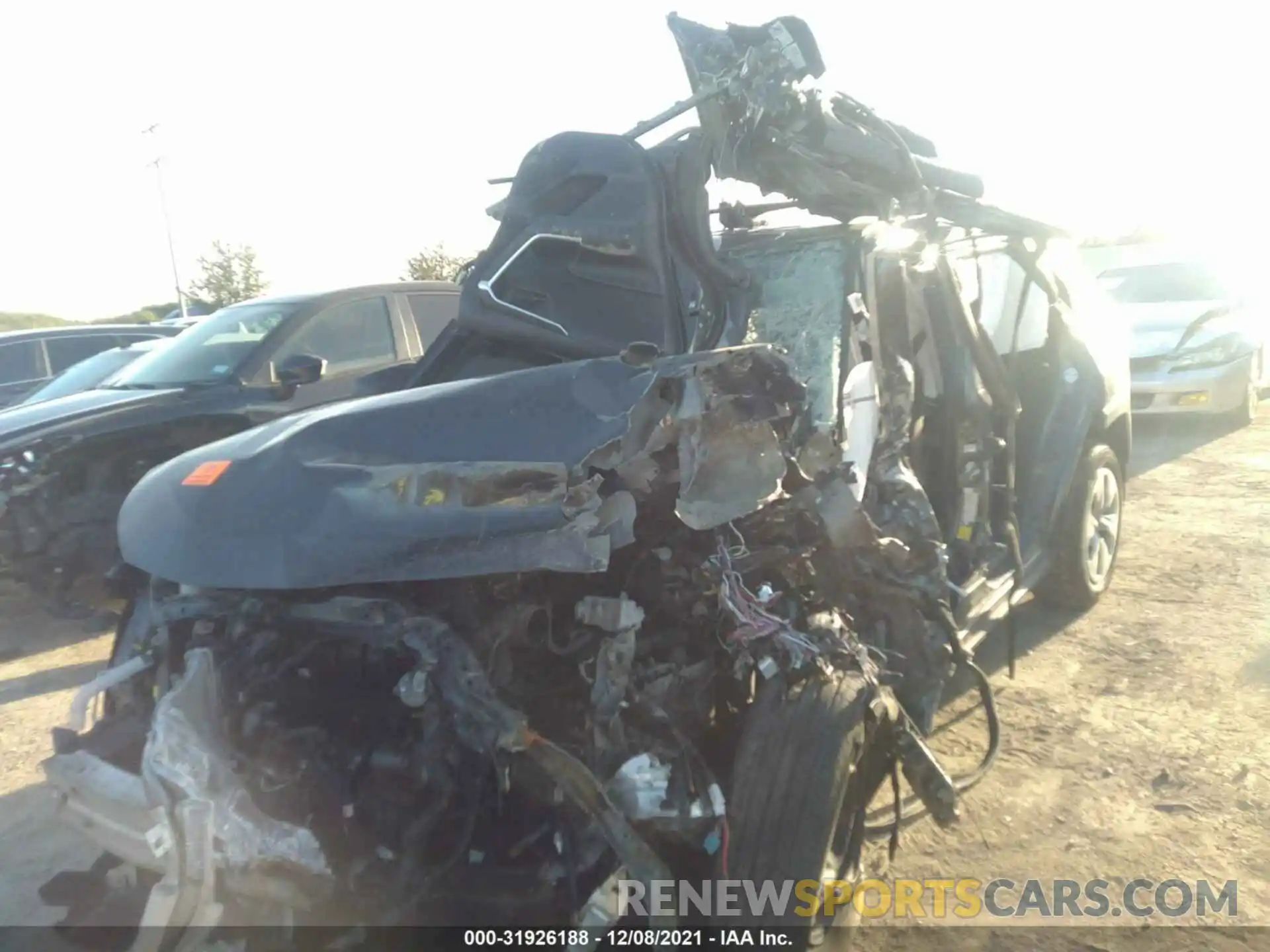 2 Photograph of a damaged car 2T3H1RFV2LW078450 TOYOTA RAV4 2020