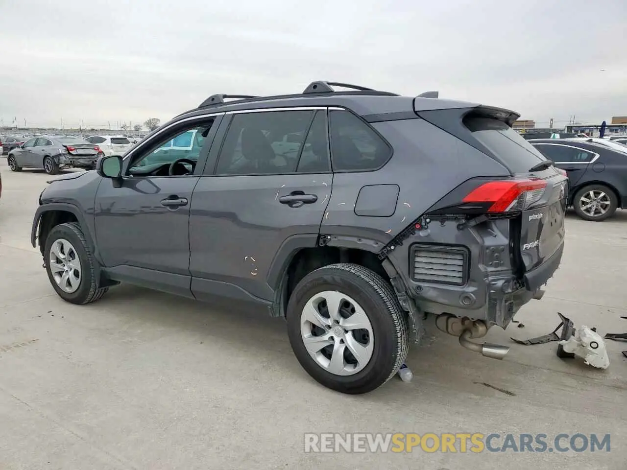 2 Photograph of a damaged car 2T3H1RFV2LW084796 TOYOTA RAV4 2020