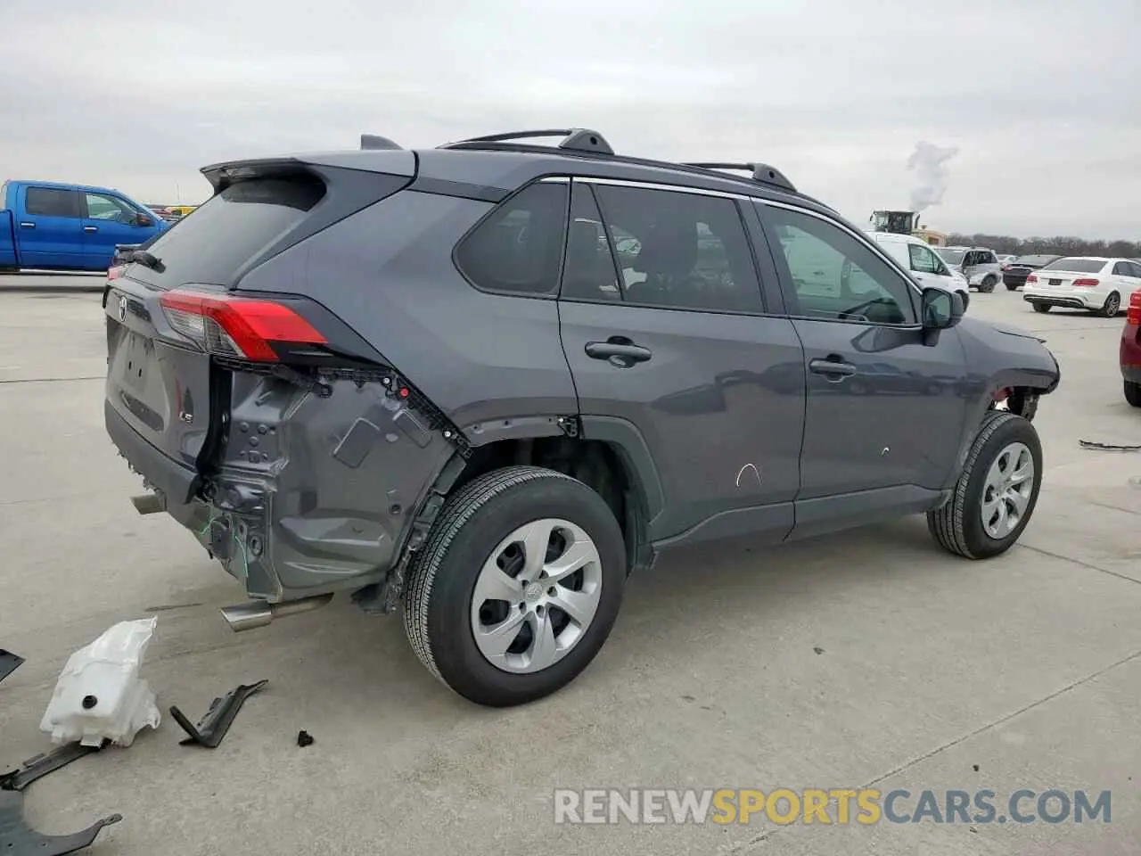 3 Photograph of a damaged car 2T3H1RFV2LW084796 TOYOTA RAV4 2020
