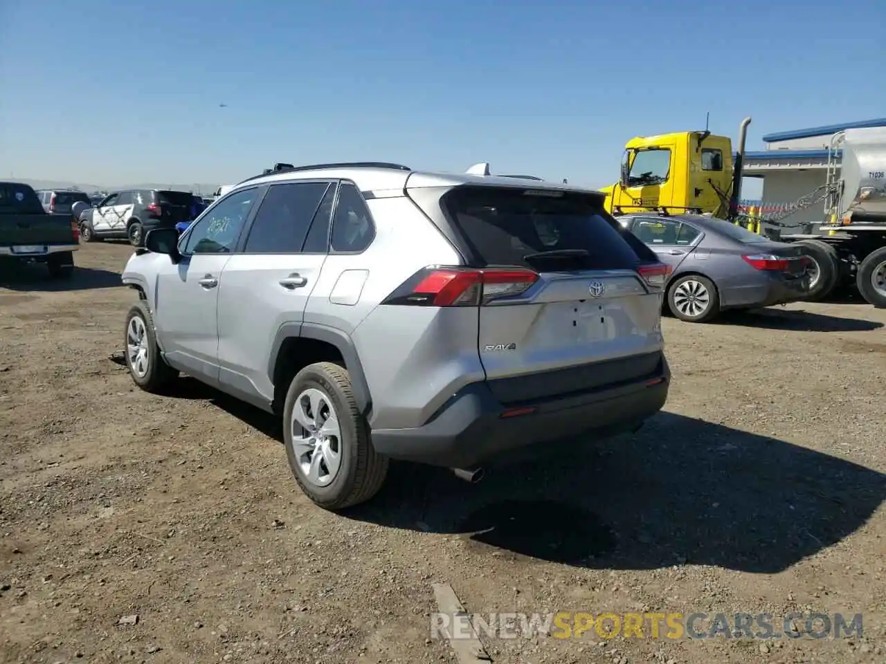 3 Photograph of a damaged car 2T3H1RFV2LW099928 TOYOTA RAV4 2020