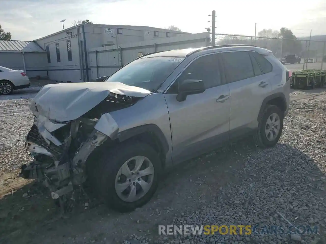 1 Photograph of a damaged car 2T3H1RFV3LC039125 TOYOTA RAV4 2020