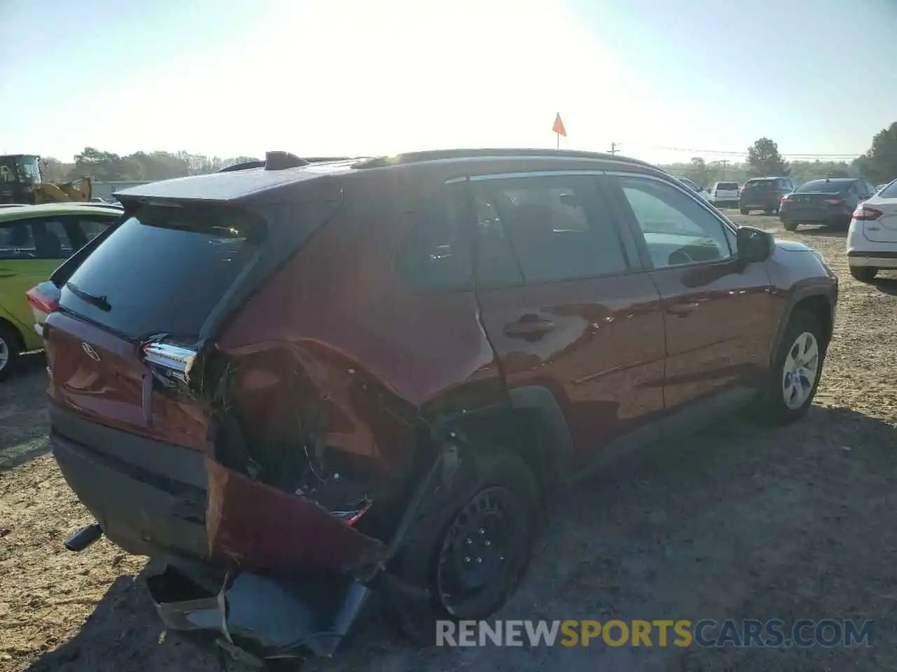 4 Photograph of a damaged car 2T3H1RFV3LC062520 TOYOTA RAV4 2020