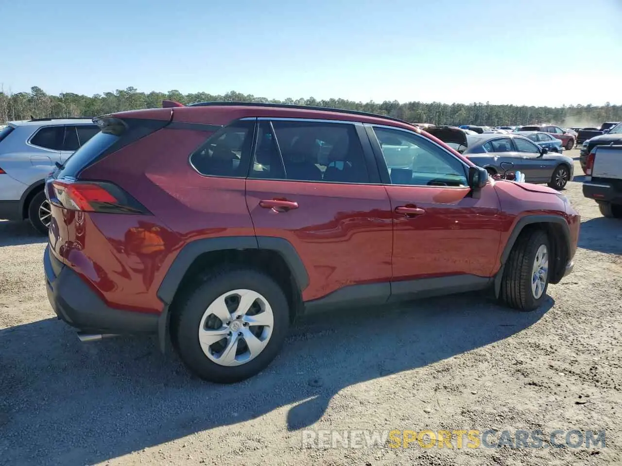 3 Photograph of a damaged car 2T3H1RFV3LC070746 TOYOTA RAV4 2020