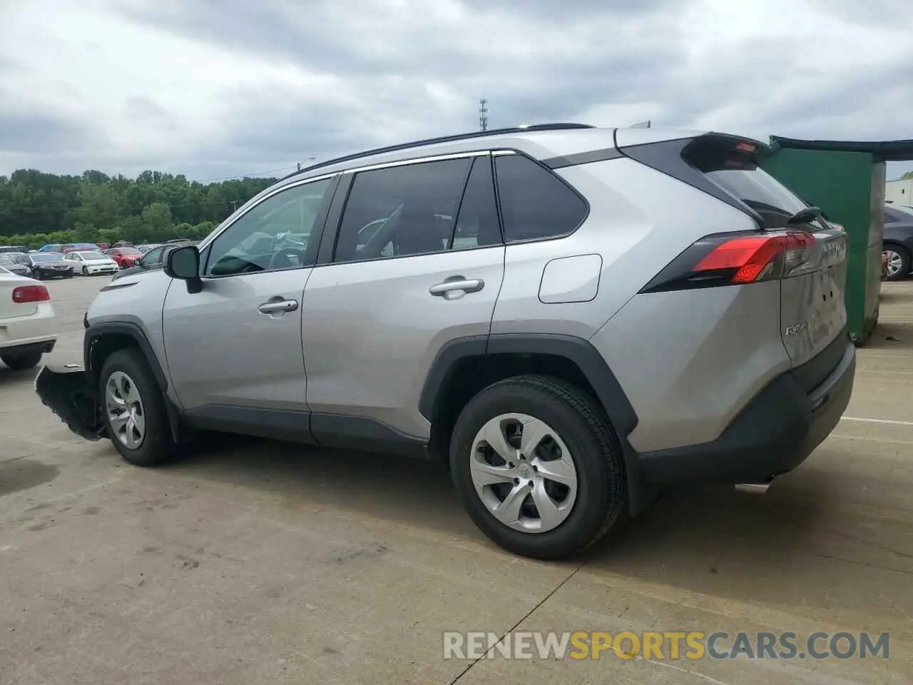 2 Photograph of a damaged car 2T3H1RFV3LC077101 TOYOTA RAV4 2020