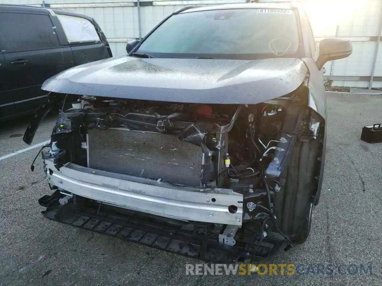 9 Photograph of a damaged car 2T3H1RFV3LC077339 TOYOTA RAV4 2020