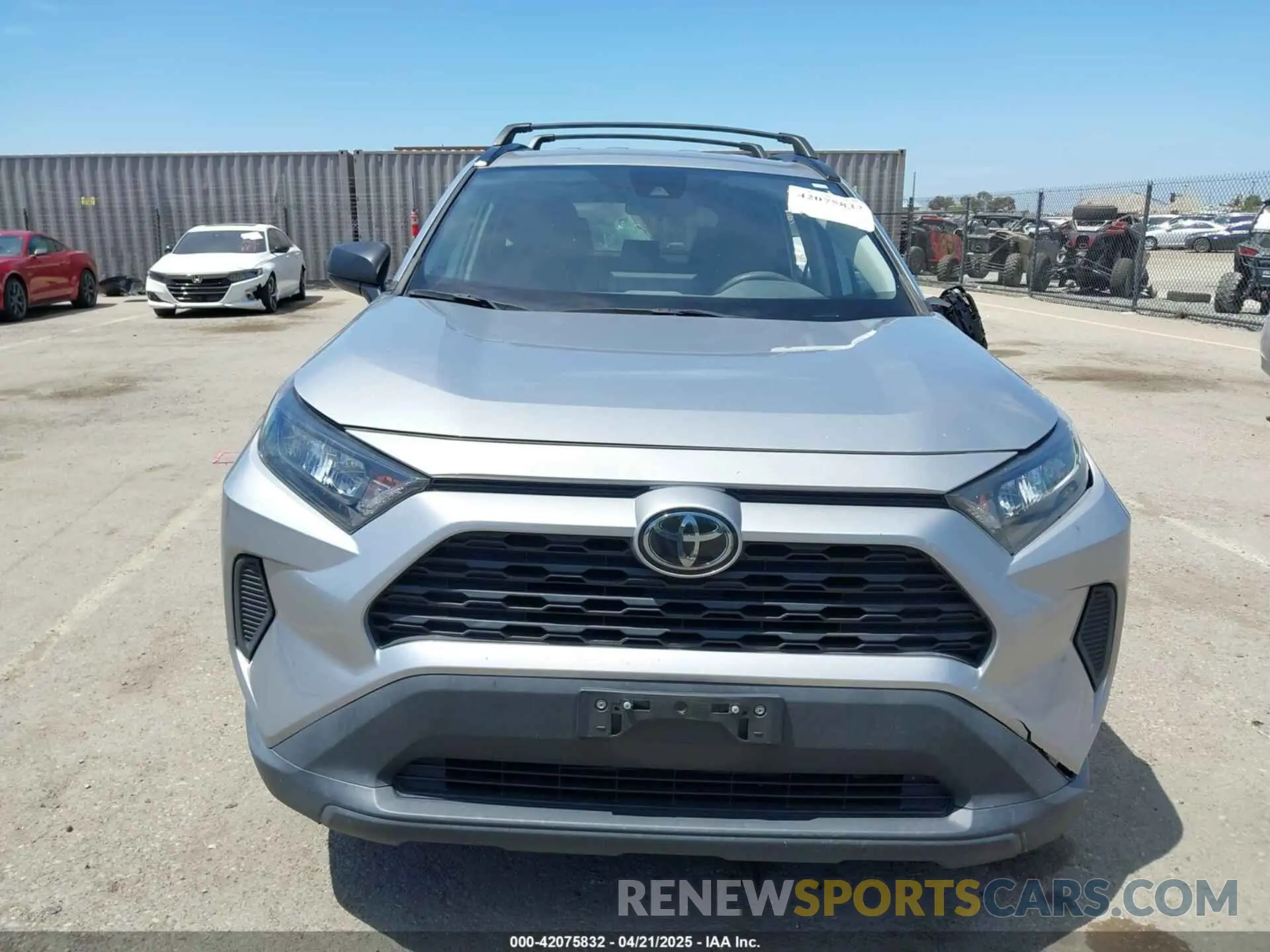 12 Photograph of a damaged car 2T3H1RFV3LC084341 TOYOTA RAV4 2020
