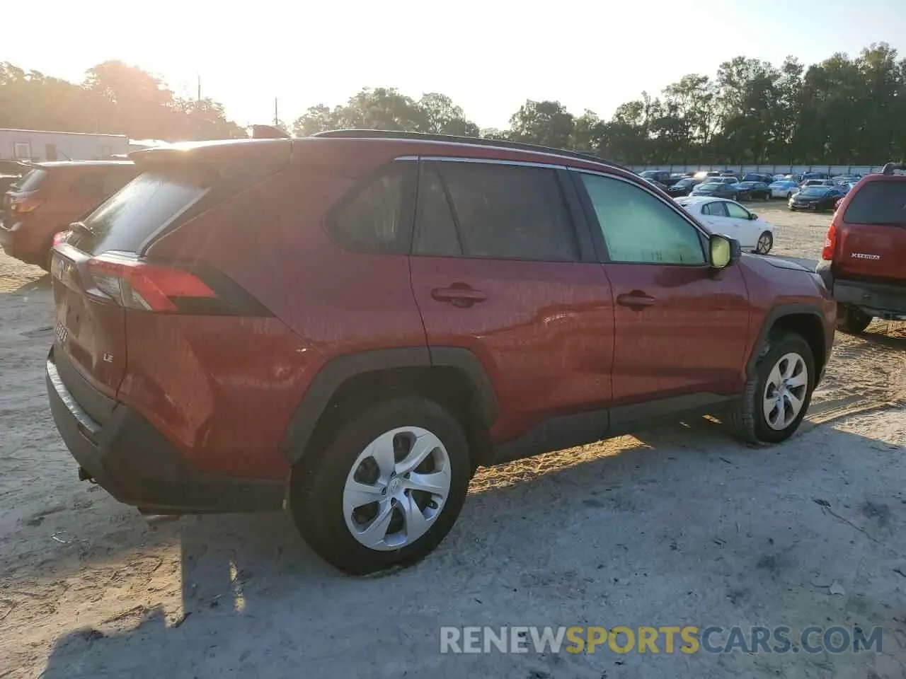 3 Photograph of a damaged car 2T3H1RFV3LW059602 TOYOTA RAV4 2020