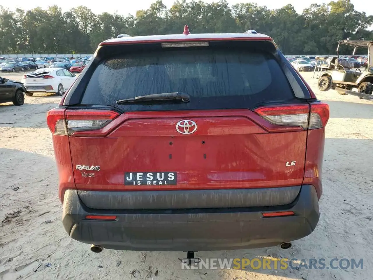 6 Photograph of a damaged car 2T3H1RFV3LW059602 TOYOTA RAV4 2020