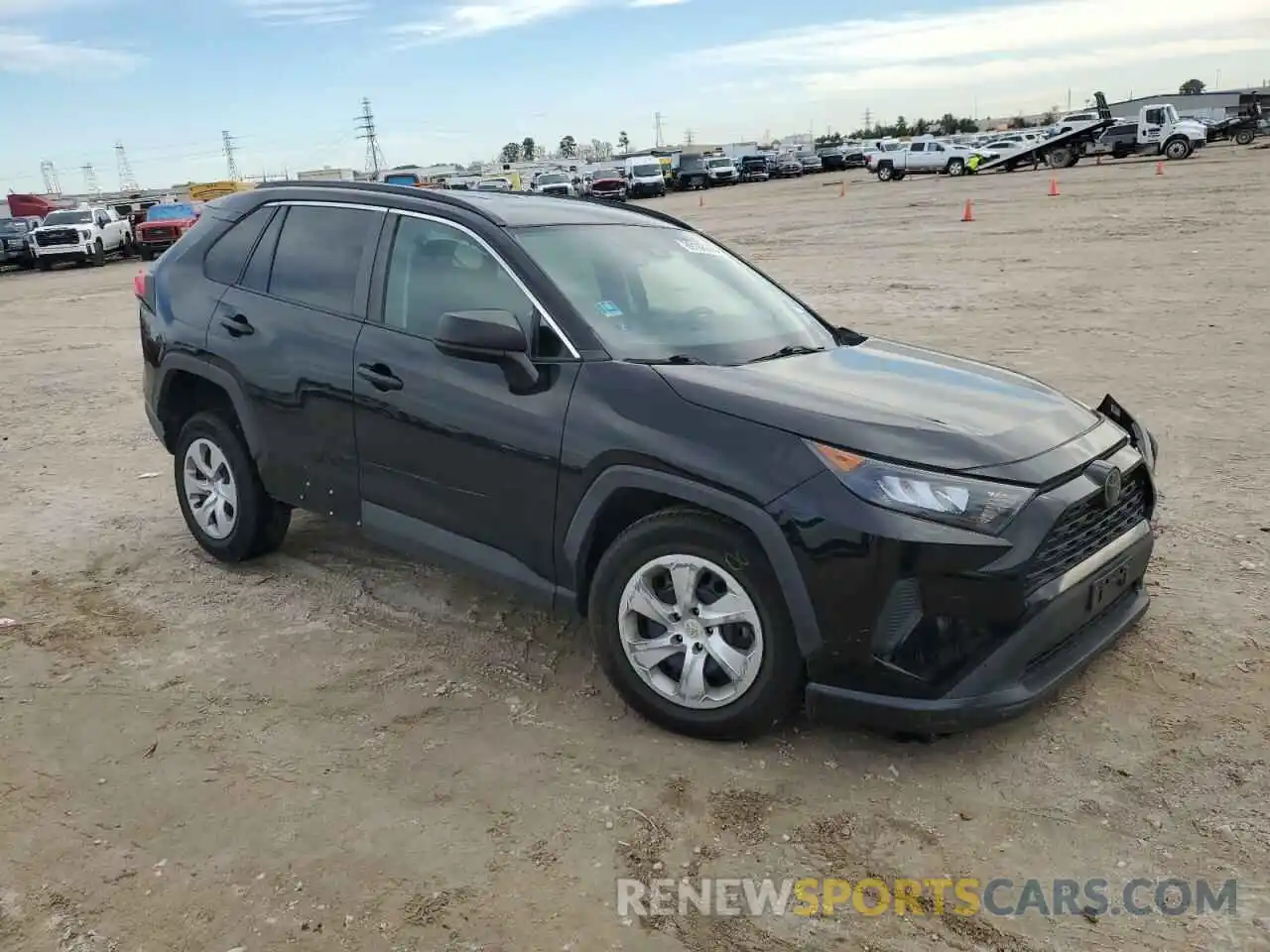 4 Photograph of a damaged car 2T3H1RFV3LW073788 TOYOTA RAV4 2020