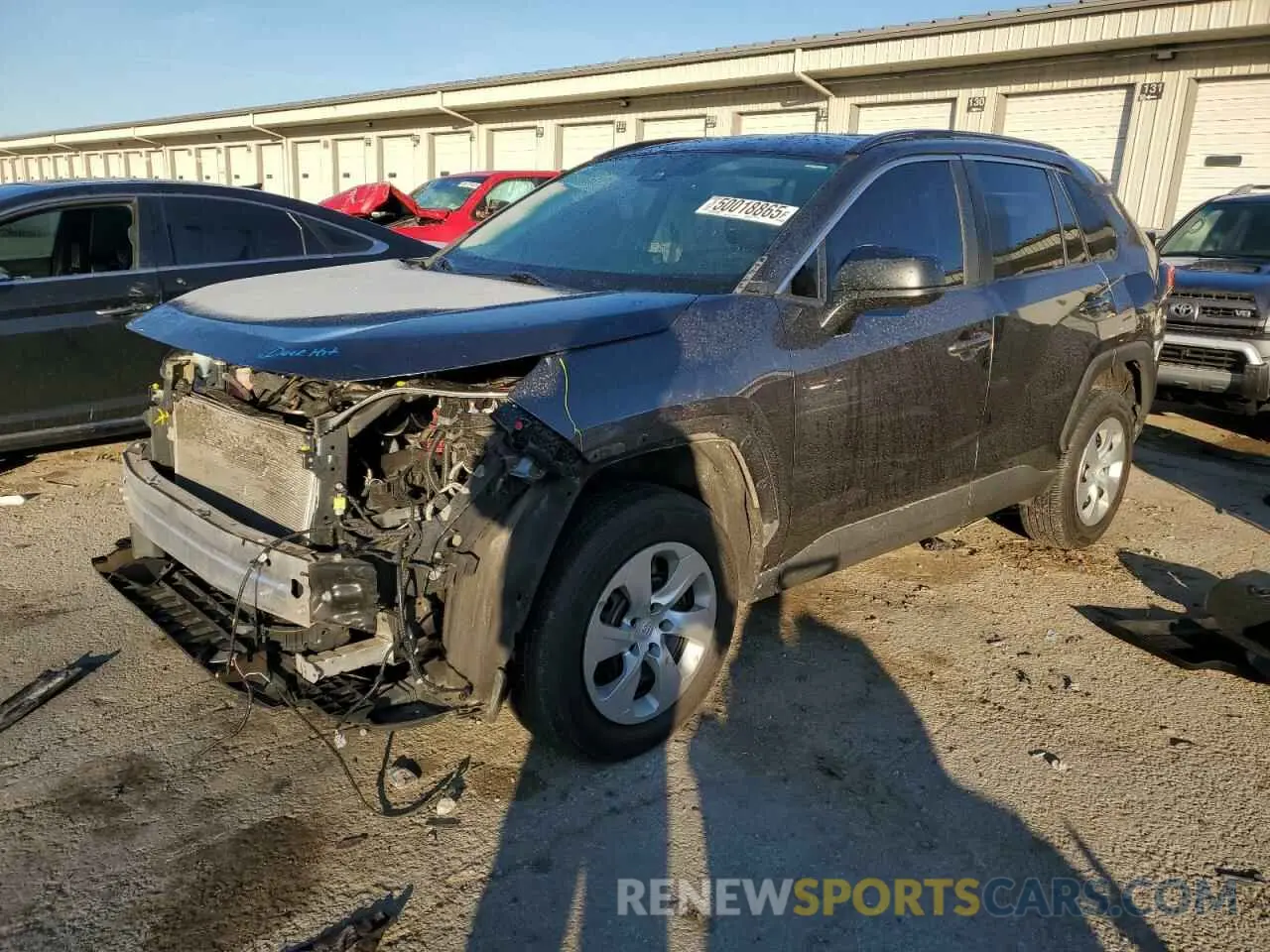 1 Photograph of a damaged car 2T3H1RFV4LC038775 TOYOTA RAV4 2020