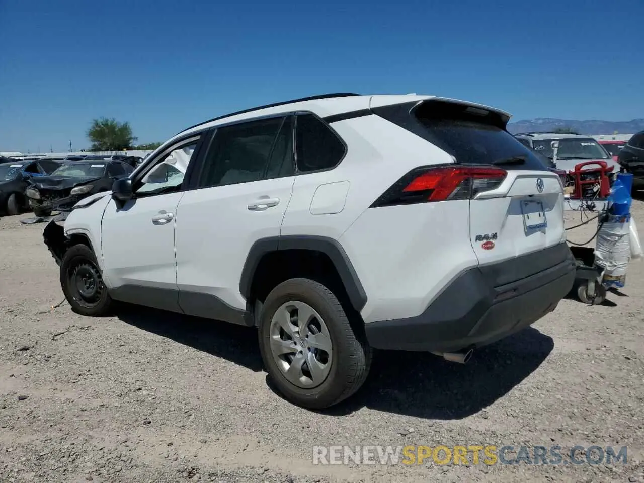 2 Photograph of a damaged car 2T3H1RFV4LW062721 TOYOTA RAV4 2020