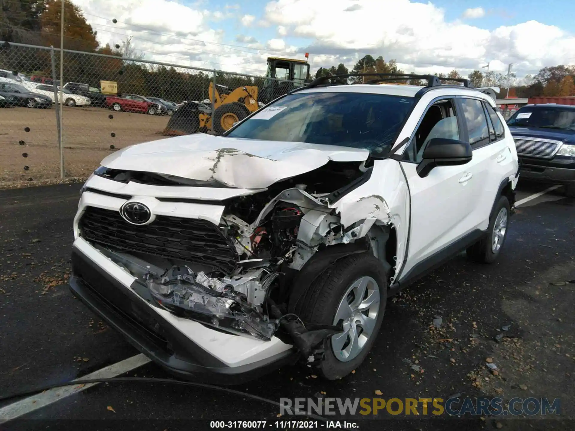 6 Photograph of a damaged car 2T3H1RFV4LW077641 TOYOTA RAV4 2020