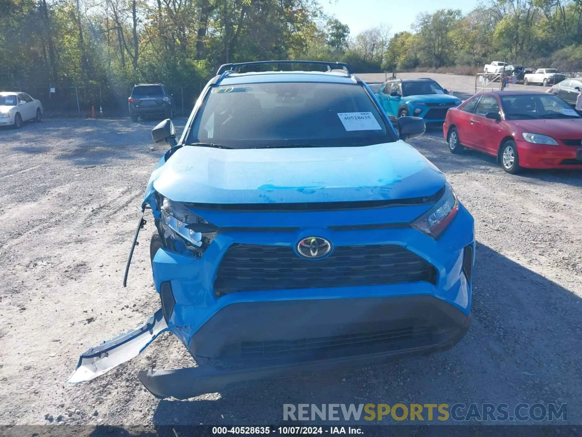 12 Photograph of a damaged car 2T3H1RFV4LW086971 TOYOTA RAV4 2020
