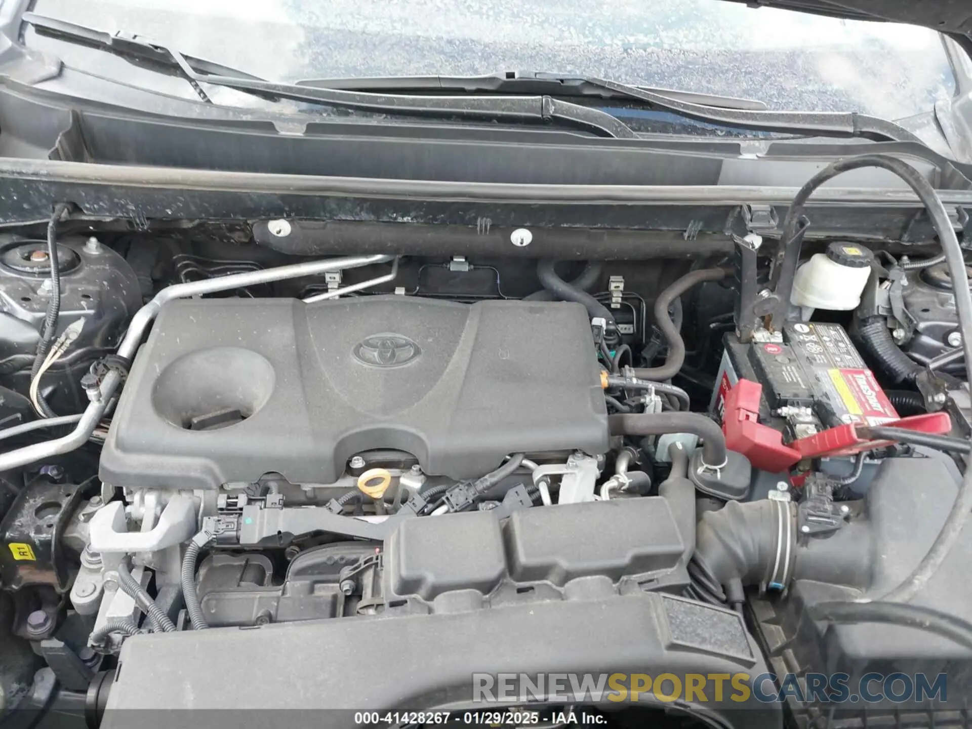 10 Photograph of a damaged car 2T3H1RFV5LC047341 TOYOTA RAV4 2020