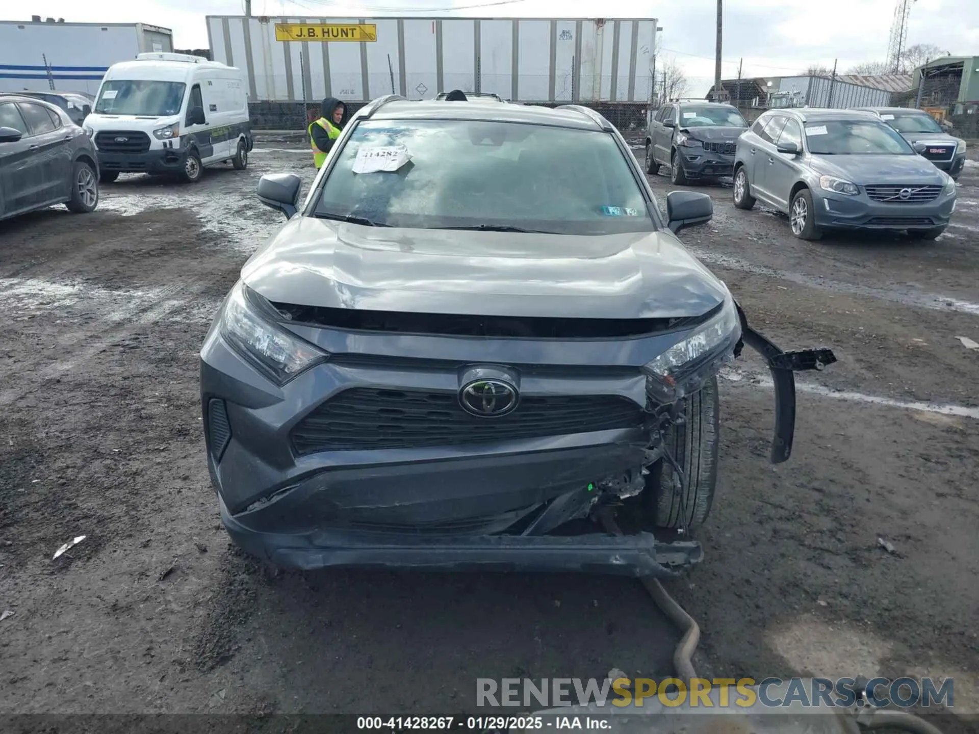 12 Photograph of a damaged car 2T3H1RFV5LC047341 TOYOTA RAV4 2020