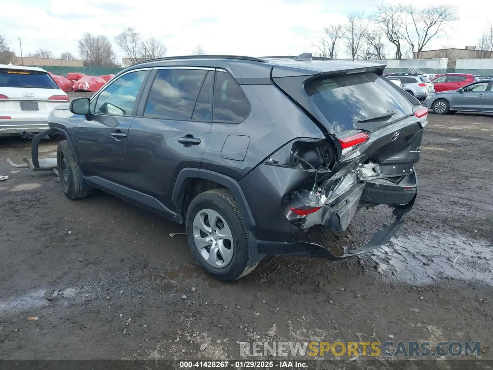 3 Photograph of a damaged car 2T3H1RFV5LC047341 TOYOTA RAV4 2020