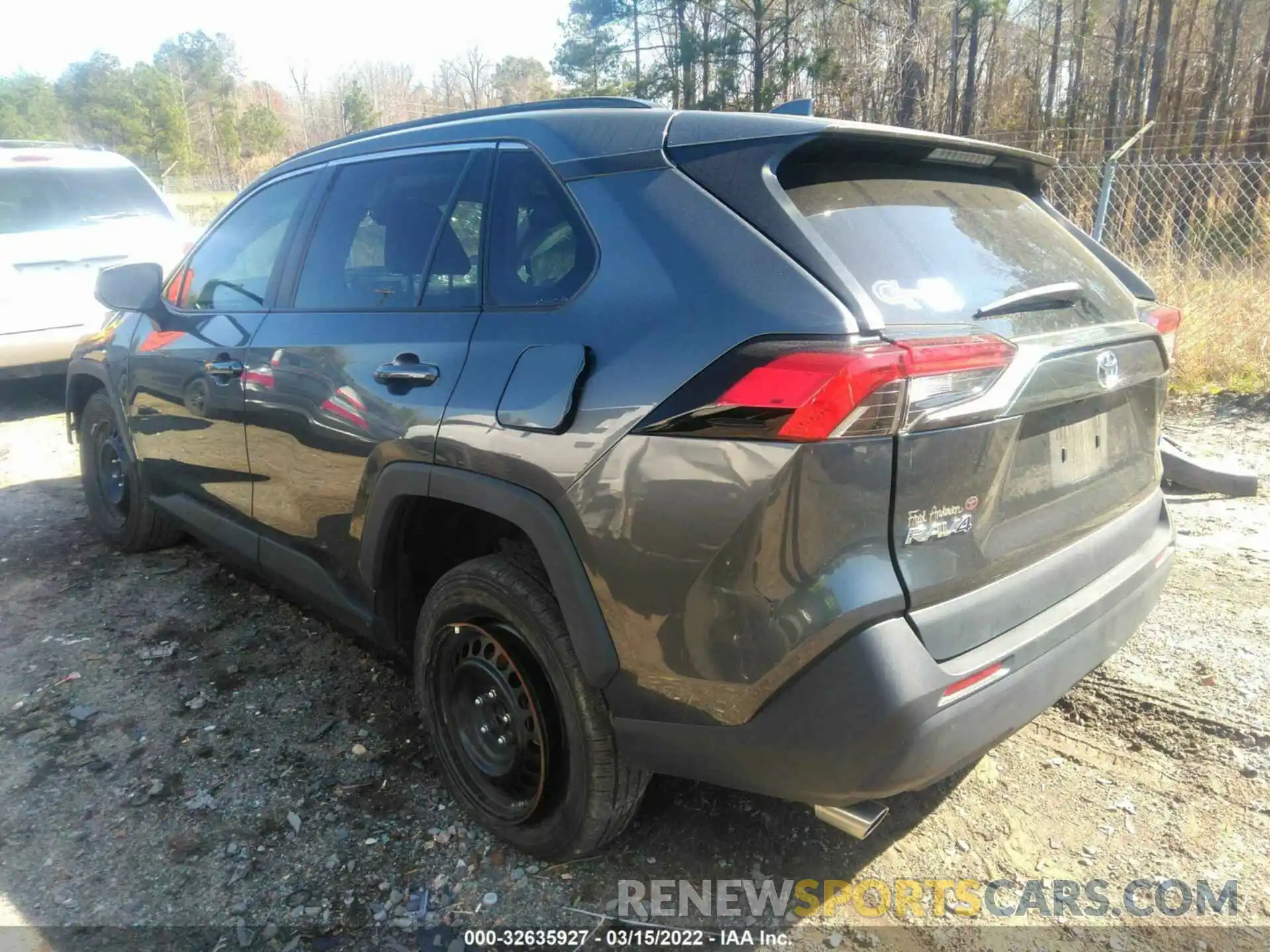 3 Photograph of a damaged car 2T3H1RFV5LC057402 TOYOTA RAV4 2020