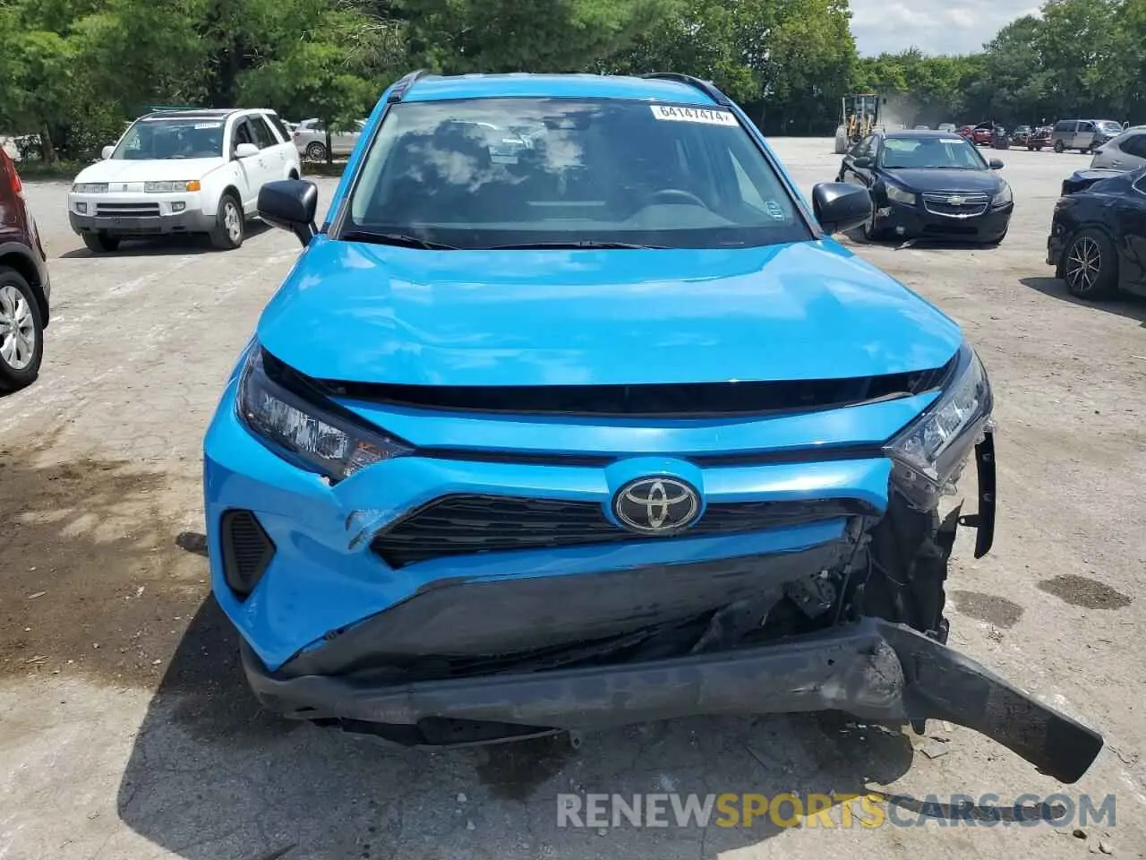 5 Photograph of a damaged car 2T3H1RFV5LC073678 TOYOTA RAV4 2020